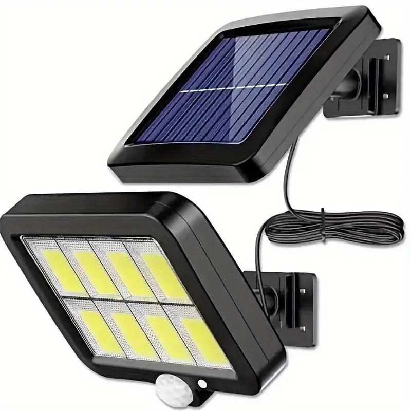 โคมไฟโซล่าเซลล์ LED พร้อมเซนเซอร์ตรวจจับความเคลื่อนไหว